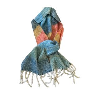 Mudd Multi Color Warm Knit Scarf Soft Material for Comfort and Warm Fall Winter